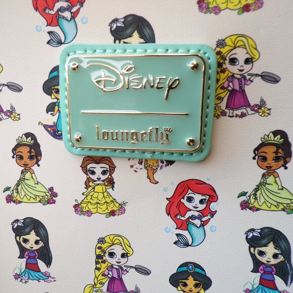 Chibi Disney Princess Loungefly Backpack Mini Ariel Jasmine Tiana Mulan - Picture 2 of 9